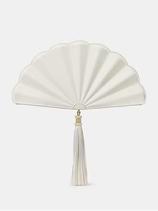 kate spade Handbags - Kate Spade Lotus Fan Clutch Bag